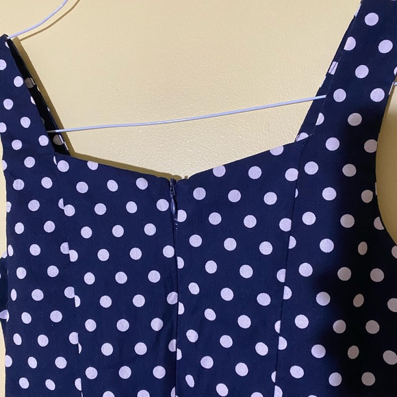 New zip up polka dotted dress - Picture 3 of 3